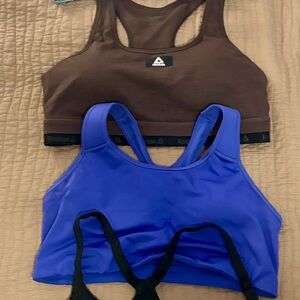 Set of women’s sports bras - Nike, Reebok, Avia and Love & Sports - Size XL